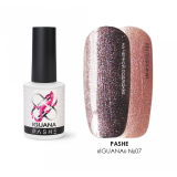 PASHE Гель-лак Хамелеон Iguana №07 лососевый, 9 мл.