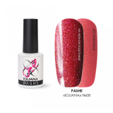 PASHE Гель-лак Хамелеон Iguana №08 амарантовый, 9 мл.