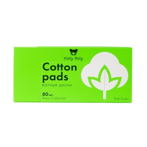 Holly Polly Ватные диски косметические, 80 шт.