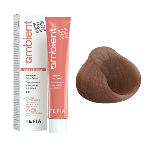 TEFIA AMB Специальный блондин 1037 Золотисто-фиолетовый, 60 мл.