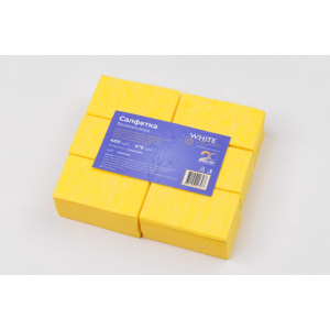 Салфетка маникюрная для искусственных покрытий White line уп. №400 желтый