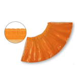 БИНОВИ Бахилы одноразовые п/э оранжевые 1/50 пар.