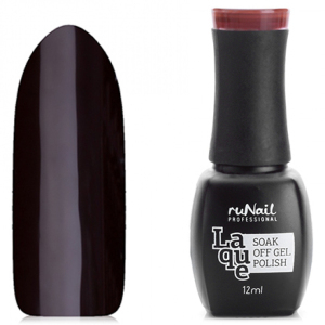 1766 RuNail Гель-лак Laque Кофе в постель, 12 мл.