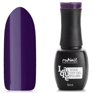 1786 RuNail Гель-лак Laque Анютины глазки, 12 мл.