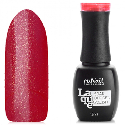 1797 RuNail Гель-лак Laque Красная туфелька, 12 мл