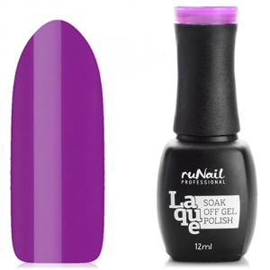2145 RuNail Гель-лак Laque Любимая Фиалка, 12 мл.