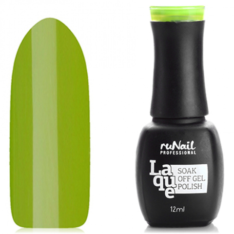 2163 RuNail Гель-лак Laque Лесной Эльф, 12 мл.