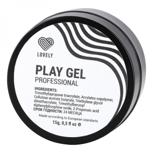 Lovely Гель для дизайна Play Gel, 15 гр.