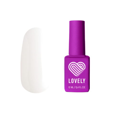 3451 Lovely База жёсткая камуфлирующая молочная, 12 мл.