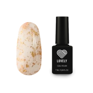 СВ34 Lovely База высокопигментированная с золотой фольгой, 7 мл.