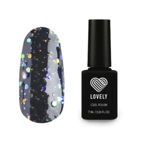 Lovely Топ Голографика без липкого слоя, 7 мл.