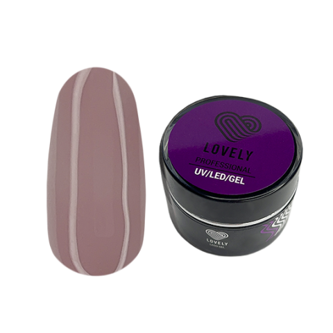 4557 Lovely Lego Гель для наращивания и укрепления Rose, 15 гр.