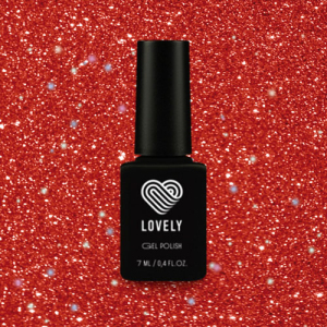 4021 Lovely Гель-лак светоотражающий Jewel Искрящий рубин, 7 мл.