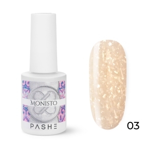 PASHE База камуфлирующая Monisto Base №3, 9 мл.