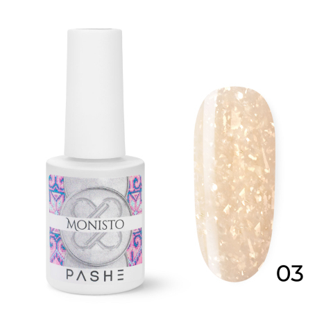 PASHE База камуфлирующая Monisto Base №3, 9 мл.