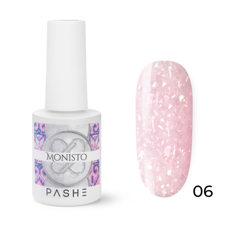 PASHE База камуфлирующая Monisto Base №6, 9 мл.