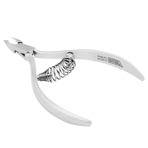 NN N-02S-5 Кусачки для кутикулы, 5 мм, Спиральная пружина