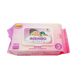 INSHIRO Салфетки влажные детские Алоэ и Ромашка, 90 шт.