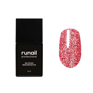 9052 RuNail Гель-лак неоновый светоотражающий