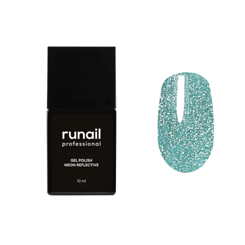9057 RuNail Гель-лак неоновый светоотражающий