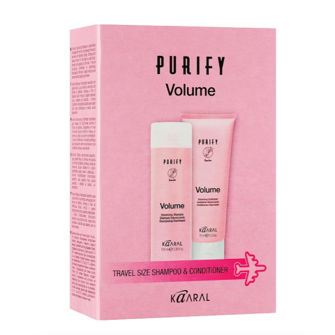 Kaaral Purify Дорожный набор Объём (Шампунь 100 мл. + Кондиционер 75 мл.)