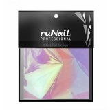 3148 RuNail Фольга Битое стекло, розовая, 4*100 см