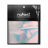 3147 RuNail Фольга Битое стекло, голубая, 4*100 см