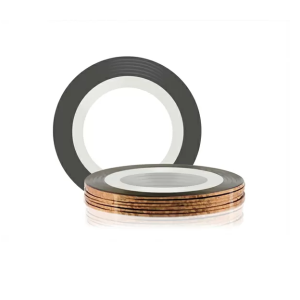 2527 RuNail Самоклеющаяся лента, бронза, 20 м.