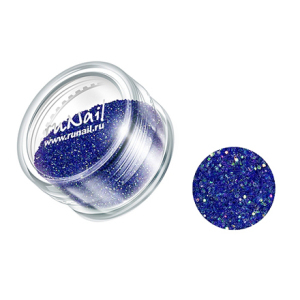 0641 RuNail Блёстки Тёмно-синий