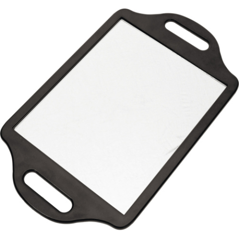 MR-016 DEWAL Зеркало заднего вида, пластик, черное с двумя ручкой