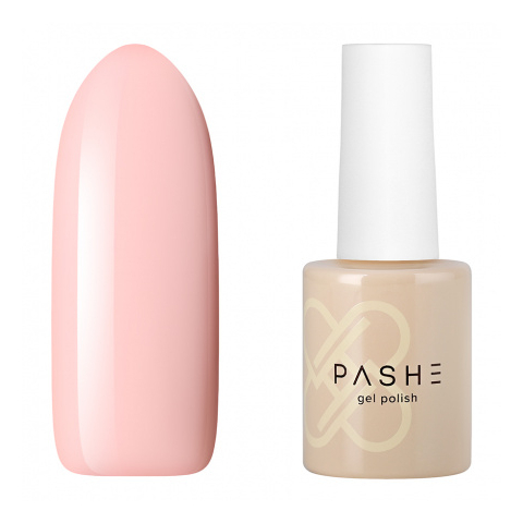 PASHE Гель-лак Atelier №04 Нежный персик, 9 мл.