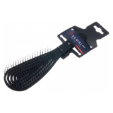 BRZ-108 DEWAL Щетка с двойной щетиной, 9 рядов, черная