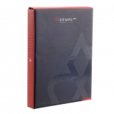 MR-402 DEWAL Зеркало складное, пластик, черное, 12,5*16 см