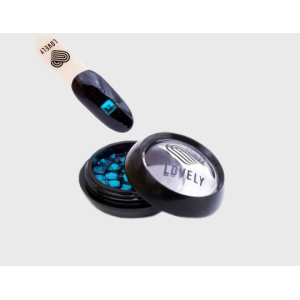 Lovely Стразы Квадрат, изумрудные, 3 мм.