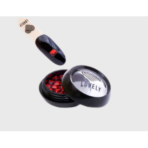 Lovely Стразы Квадрат, красные, 3 мм.