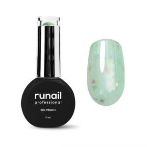 8778 RuNail Гель-лак Flower dress, 9 мл.