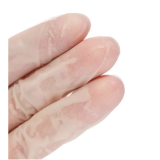 1249 БИНОВИ Перчатки латексные опудренные, гладкие XL/50 пар, Натуральные