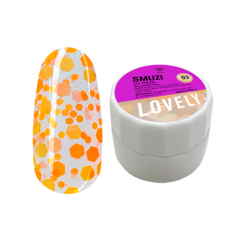 SM03 Lovely Гель-лак SMUZI, 5 мл.