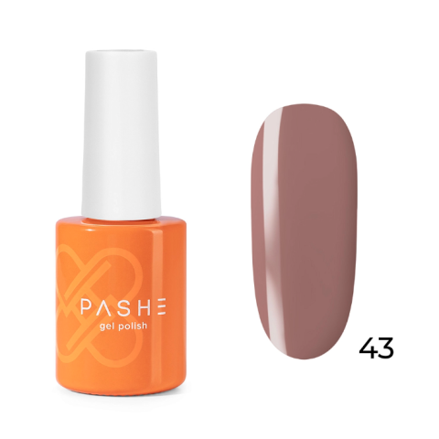 PASHE Гель-лак Atelier №43 Миндальный рассвет, 9 мл.