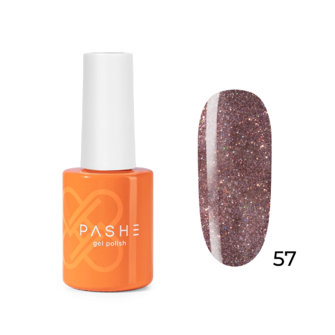 PASHE Гель-лак Atelier №57 Хрустальная роза, 9 мл.