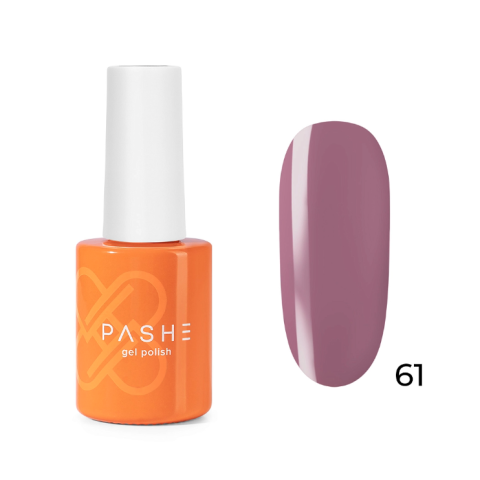 PASHE Гель-лак Atelier №61 Розовая карамель, 9 мл.