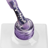 TNL Жидкий Poly Gel №13 - лиловый с голографической поталью, 10 мл.
