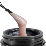 TNL Гель для наращивания Stiff жёсткий с поталью №04 кремовый, 30 мл.