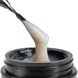 TNL Гель для наращивания Stiff жёсткий с поталью №05 молочный, 30 мл.