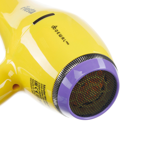 03-2010 Dewal Фен Fiesta, манго, 2600 Вт, 2 насадки+диффузор+2 фильтра