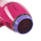 03-2010 Dewal Фен Fiesta, фуксия, 2600 Вт, 2 насадки+диффузор+2 фильтра