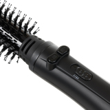 03-400А DEWAL Фен-щётка, черная, 1200 Вт, 2 насадки: 38 мм, 50 мм.