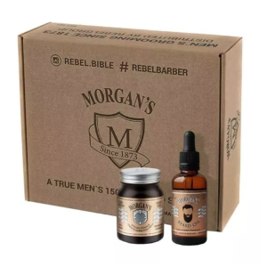 MG105 Подарочный набор Масло для бороды + Помада для укладки Morgans