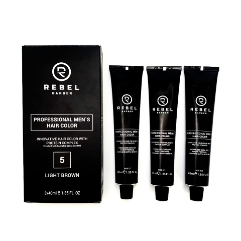 RB052 Краска для волос светло-коричневая, 3*40 мл.