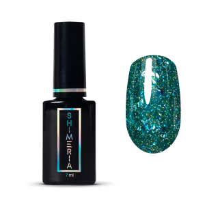 9283 RuNail Гель-лак Светоотражающий с фольгой "Горячий лёд", 7 мл.